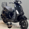 sơn xe vespa màu đen