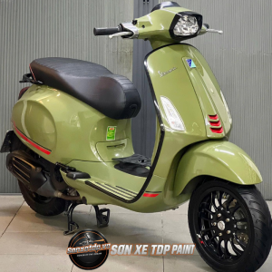 sơn xe vespa