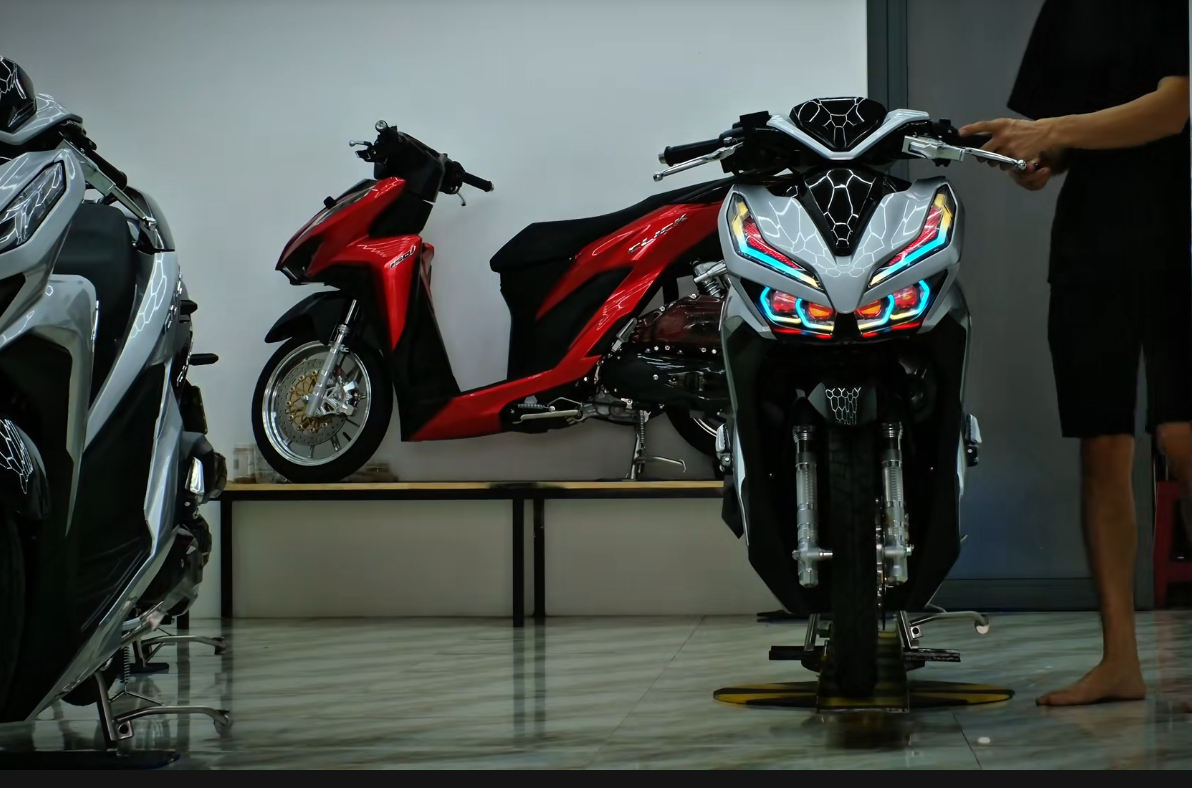 độ bi cầu vario 4 bi led